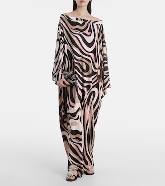 Vestido de playa Marmo sin tirantes | Pucci