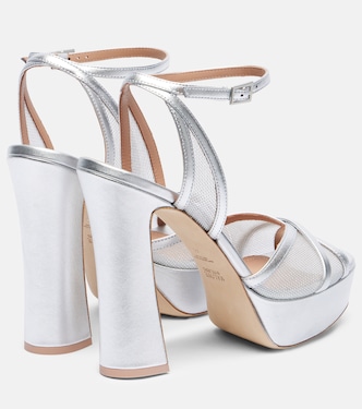 Sandali con plateau Sylvie 125 in pelle | Malone Souliers