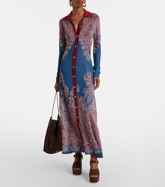 Hemdblusenkleid aus Jersey | Etro