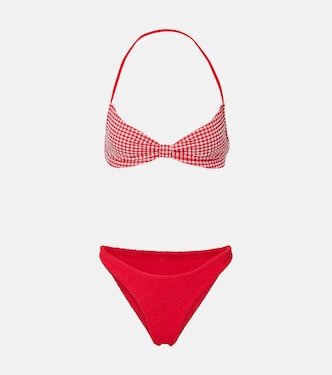 Kacey checked bikini | Hunza G
