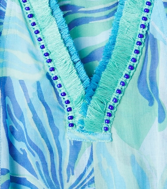 Kleid Nava aus Baumwolle | Poupette St Barth Kids