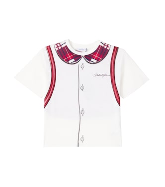Bedrucktes T-Shirt aus Baumwolle | Dolce&Gabbana Kids