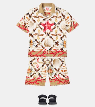 Printed cotton shirt | Dolce&Gabbana Kids