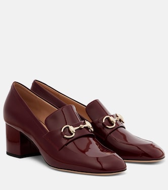 Loafer-Pumps Lady Horsebit aus Leder | Gucci
