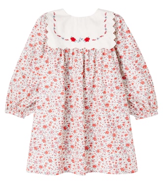 Abito Clementine in cotone con stampa floreale | Bebe Organic
