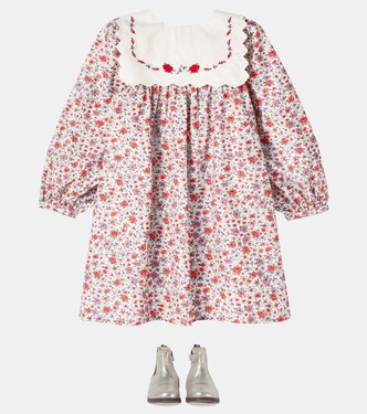 Clementine floral cotton dress | Bebe Organic