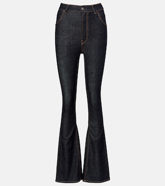 High-Rise-Schlaghose aus einem Baumwollgemisch | Acne Studios
