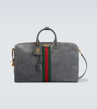 Savoy Medium suede duffel bag  | Gucci