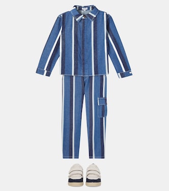 Baskets Kesio en cuir et daim | Donsje