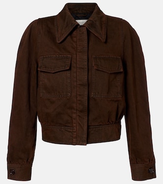Veste raccourcie en denim | Dries Van Noten