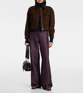 Veste raccourcie en denim | Dries Van Noten