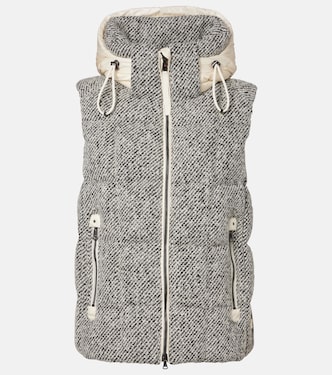 Falka tweed down vest | Bogner