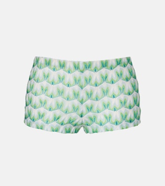 Printed micro shorts | Missoni