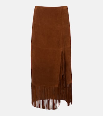Jupe midi en daim | Polo Ralph Lauren