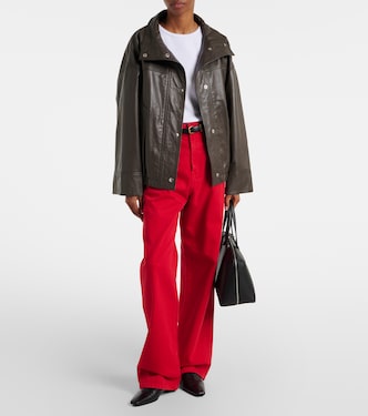 Ribbed-knit cotton-blend jersey tank top | Róhe