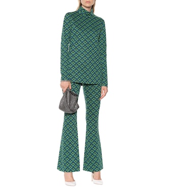 자카드 니트 탑 | Diane von Furstenberg