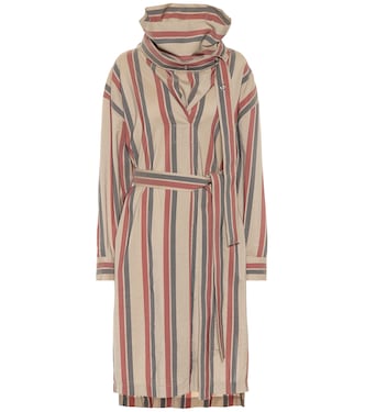 Striped wool-blend dress | Acne Studios