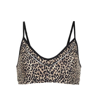 Top sportivo a stampa leopardata | The Upside