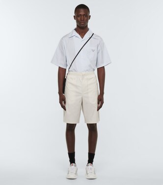 Shorts aus einem Baumwollgemisch | Prada