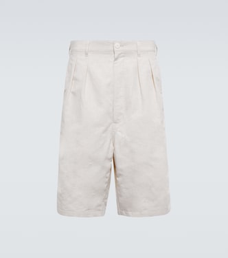 Shorts de lino y algodón | Comme des Garçons Homme