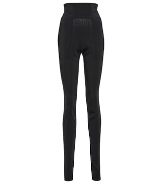 Crêpe high-rise skinny pants | Nensi Dojaka