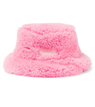 Faux fur bucket hat | Monnalisa