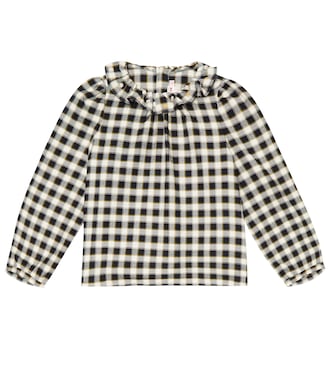 Blouse Timber en coton à carreaux | Bonpoint