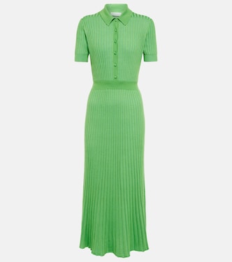 Robe midi en soie et cachemire | Gabriela Hearst