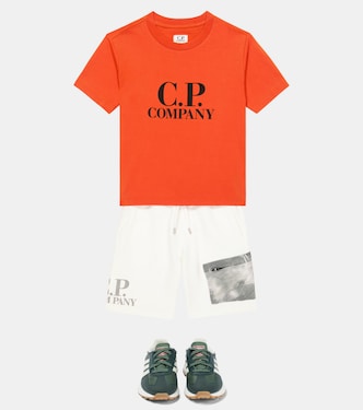 T-shirt in cotone con logo | C.P. Company Kids