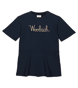 Cotton-blend dress | Woolrich Kids