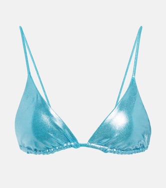 Top de bikini triangular Via | Jade Swim