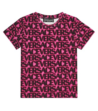 T-Shirt aus einem Baumwollgemisch | Versace Kids