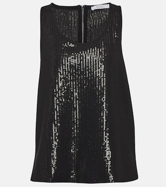 Pistoia sequined georgette top | Max Mara