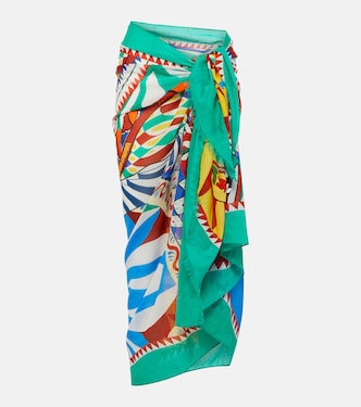 Printed cotton cover-up | Dolce&Gabbana