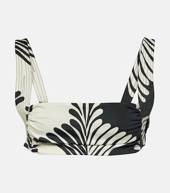 Printed bikini top | Johanna Ortiz