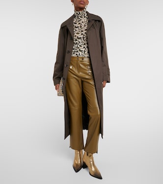 Dreamy Meadows floral turtleneck top  | Dorothee Schumacher