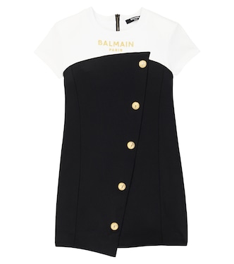 Besticktes Kleid | Balmain Kids