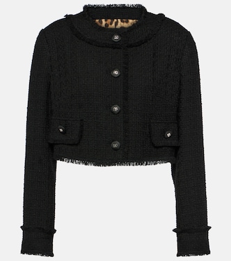 Cropped-Jacke aus Tweed | Dolce&Gabbana
