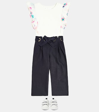 Top aus Baumwolle | Chloé Kids