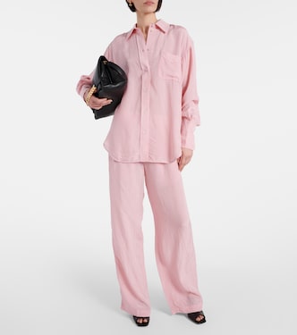 Weite High-Rise-Hose | Victoria Beckham
