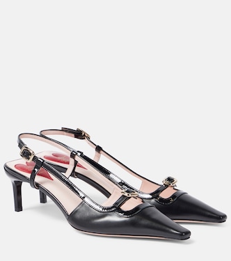 Salones destalonados Viv' Canard 55 de piel | Roger Vivier