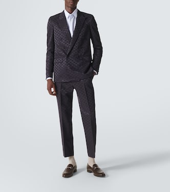 Camisa de popelín de algodón a rayas | Gucci