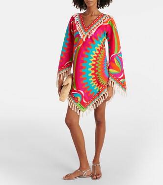 Bersaglio fringed cotton kaftan | Pucci