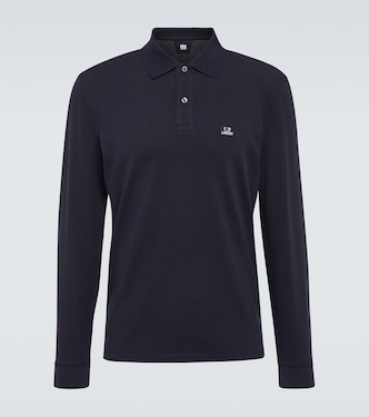 Polo en piqué de mezcla de algodón | C.P. Company