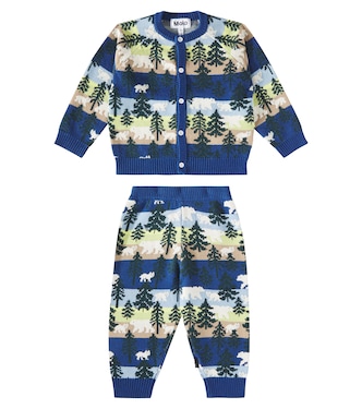 Bebé - set de cárdigan Brody y pantalones Sol | Molo