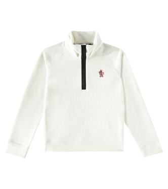 Fleece half-zip top | Moncler Grenoble Enfant