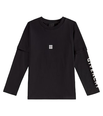 Camiseta de jersey de algodón con logo | Givenchy Kids