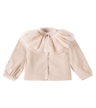 Dannae ruffled jacket | Donsje