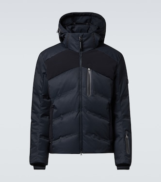 Chaqueta de esquí de plumas Maad a cuadros | Bogner