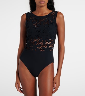 Aster embroidered swimsuit | Karla Colletto